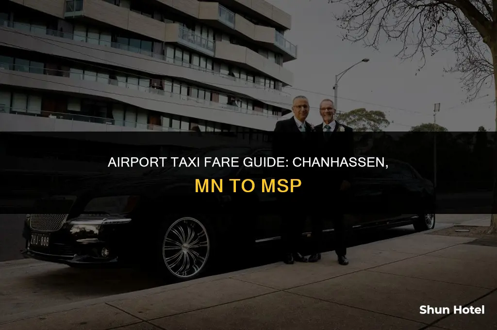 how much is a taxi to the airport chanhassen mn