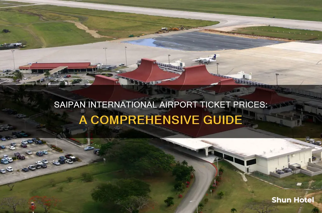 how much is a ticket on saipan international airport
