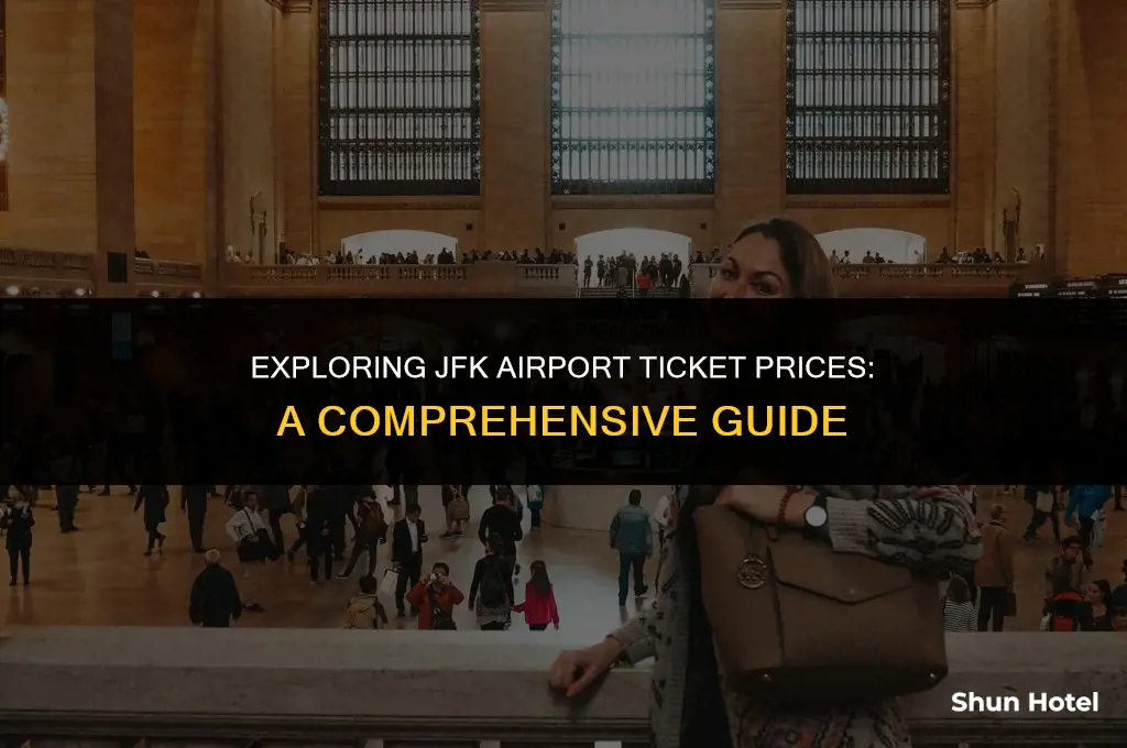 how much is a ticket to jfk airport