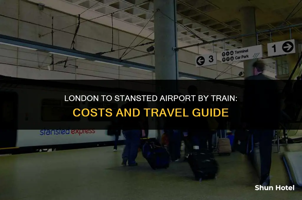 how much is a train from london to stansted airport