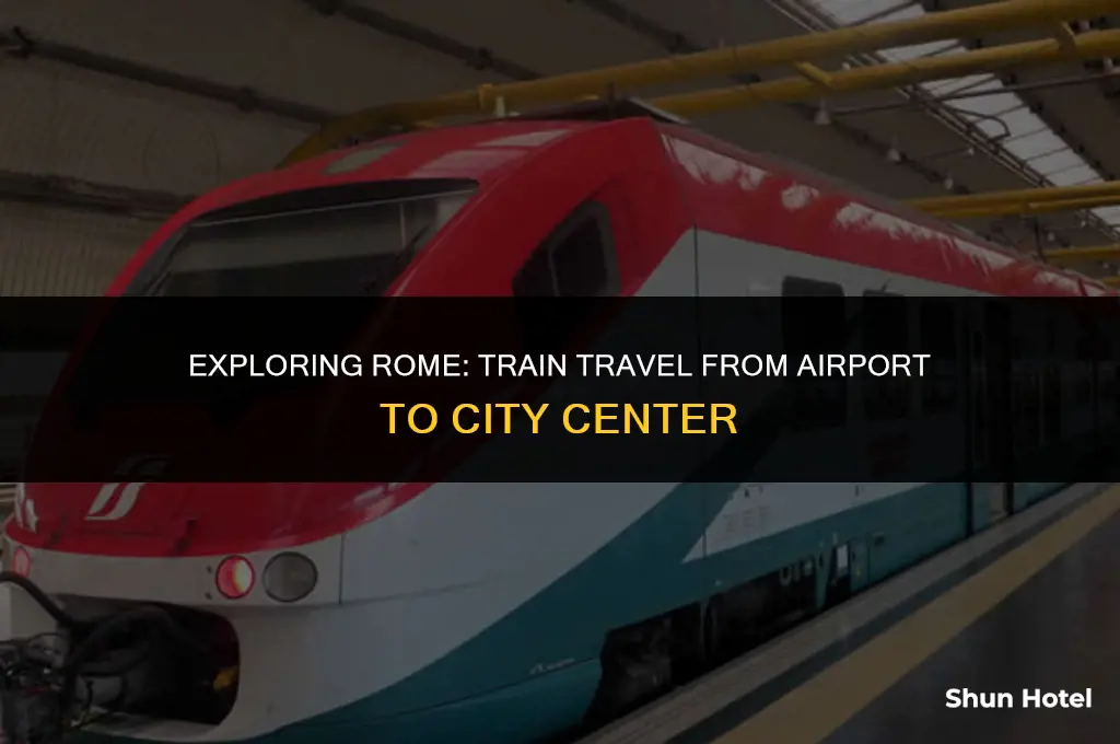how much is a train from rome airport to city