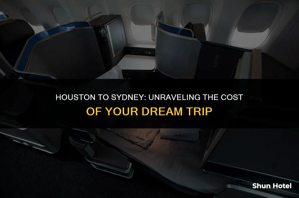 how much is a trip from houston airport to sydney