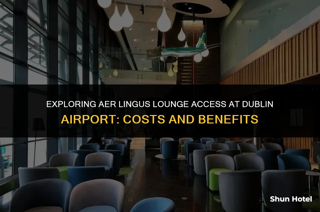 how much is aer lingus lounge access dublin airport