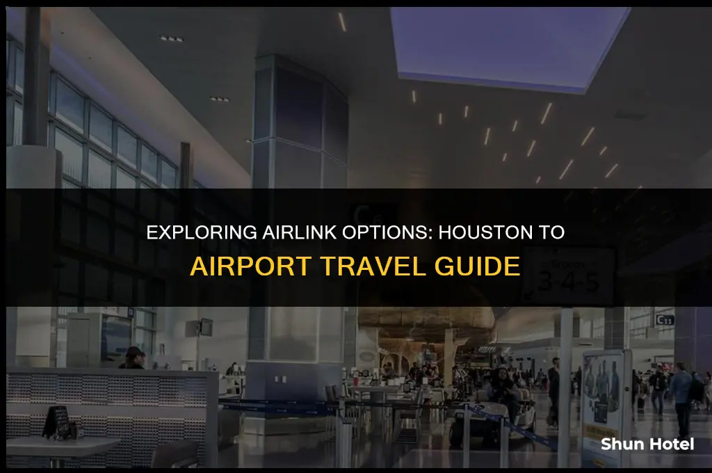 how much is airlink from houston to airport