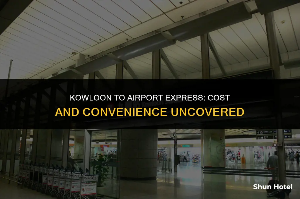 how much is airport express from kowloon