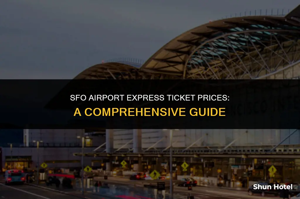 how much is airport express ticket sfo