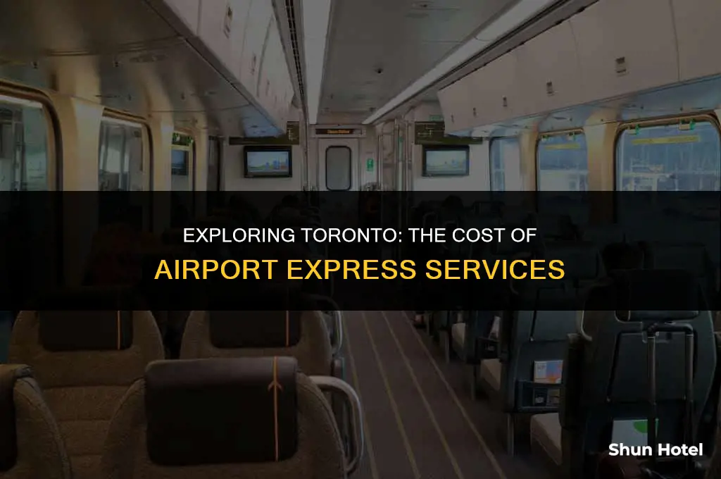 how much is airport express toronto