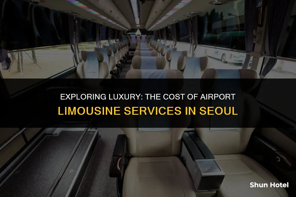 how much is airport limousine seoul
