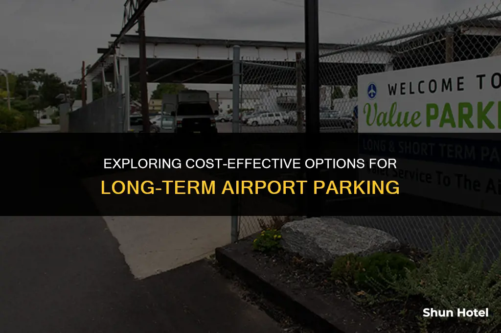 how much is airport long term parking