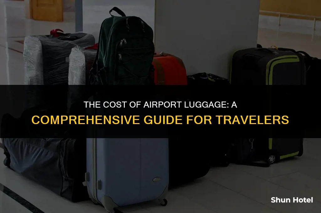 how much is airport luggage