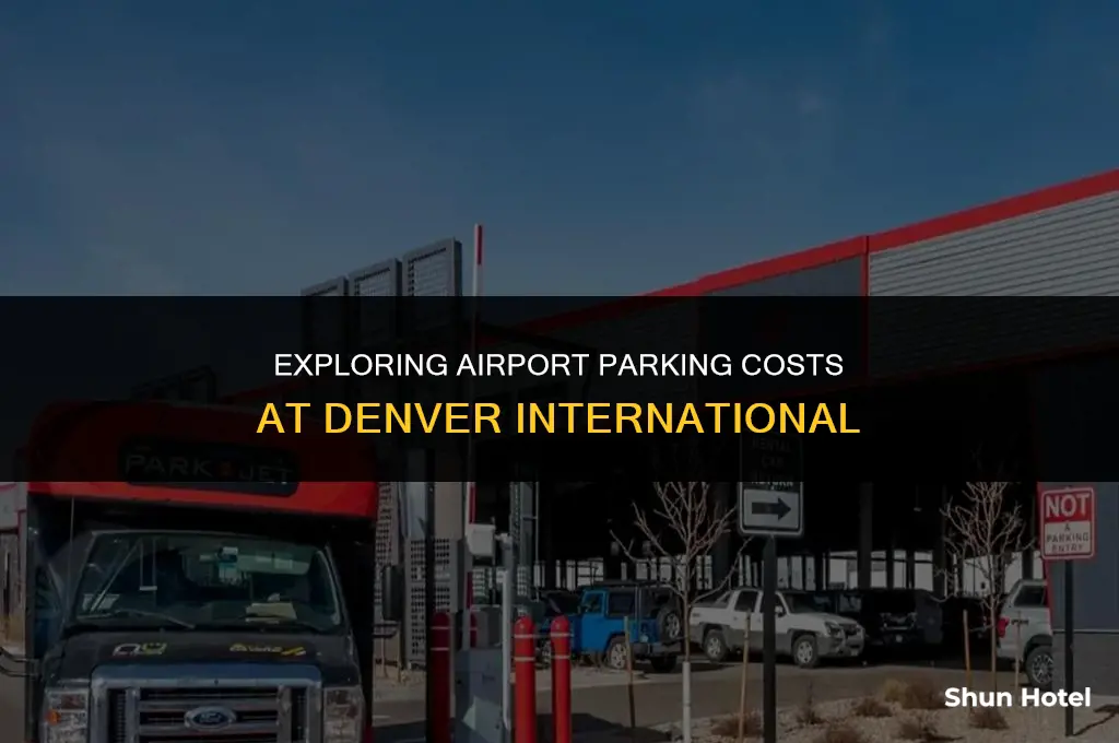 how much is airport parking at den