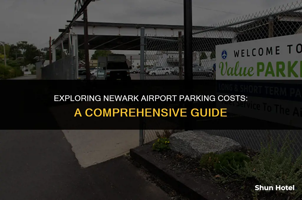 how much is airport parking at newark