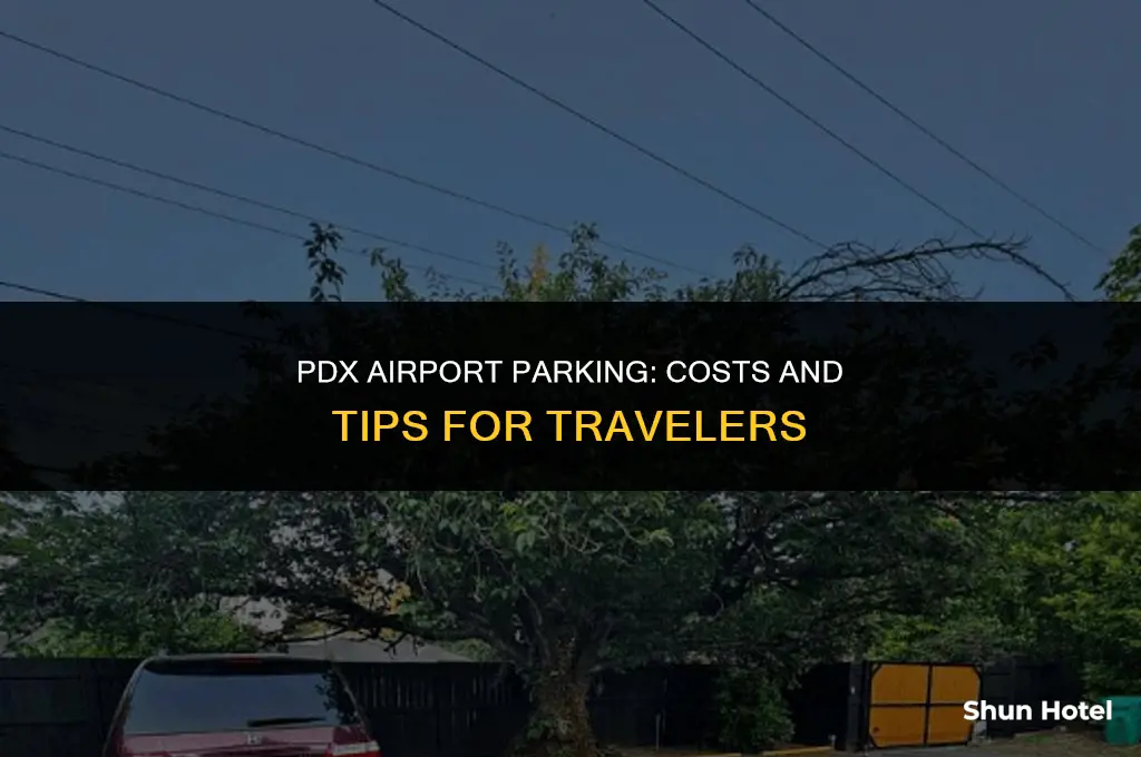 how much is airport parking at pdx
