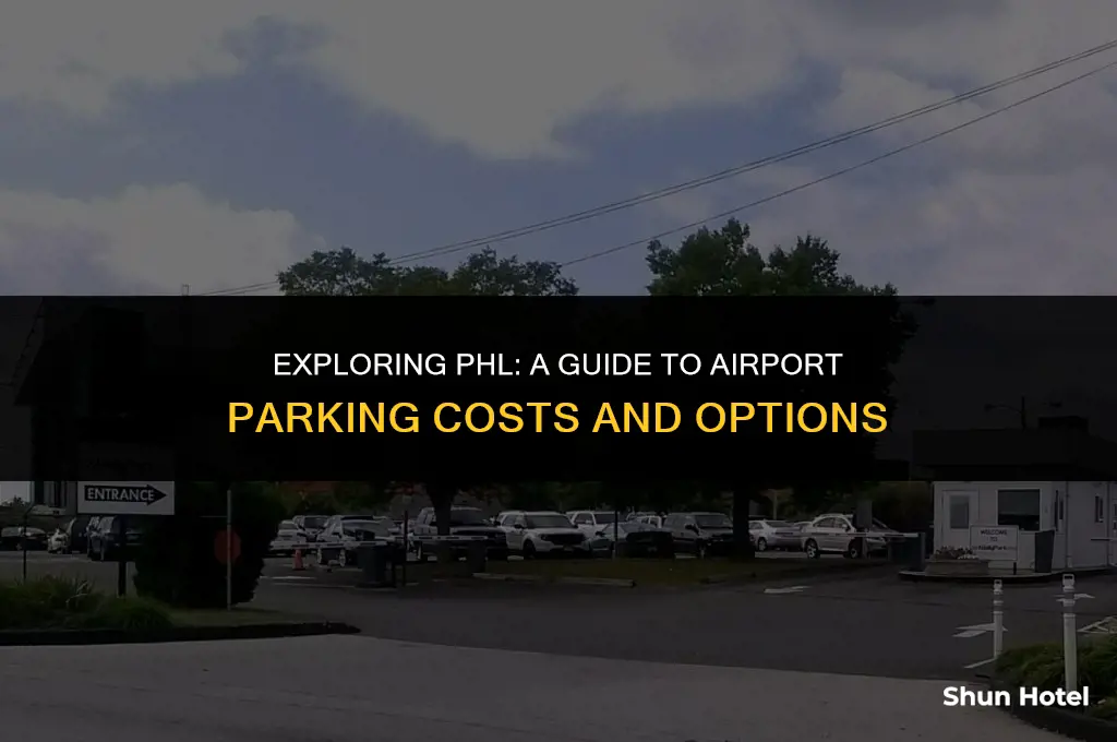 how much is airport parking at phl