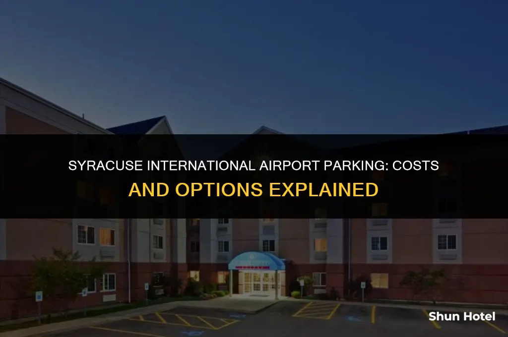 how much is airport parking at syracuse internationak