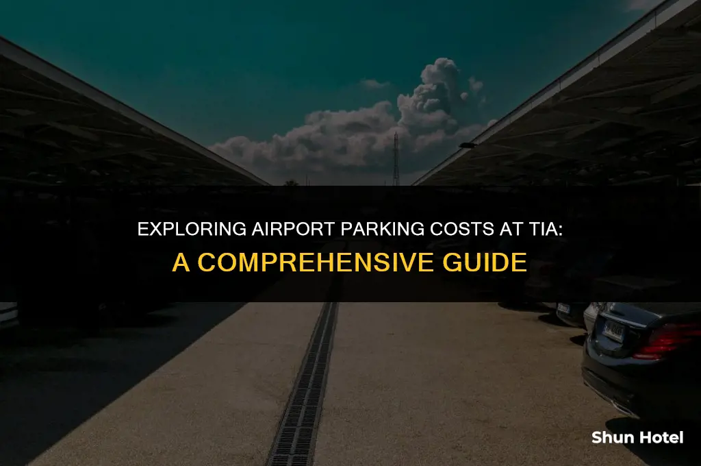 how much is airport parking at tia
