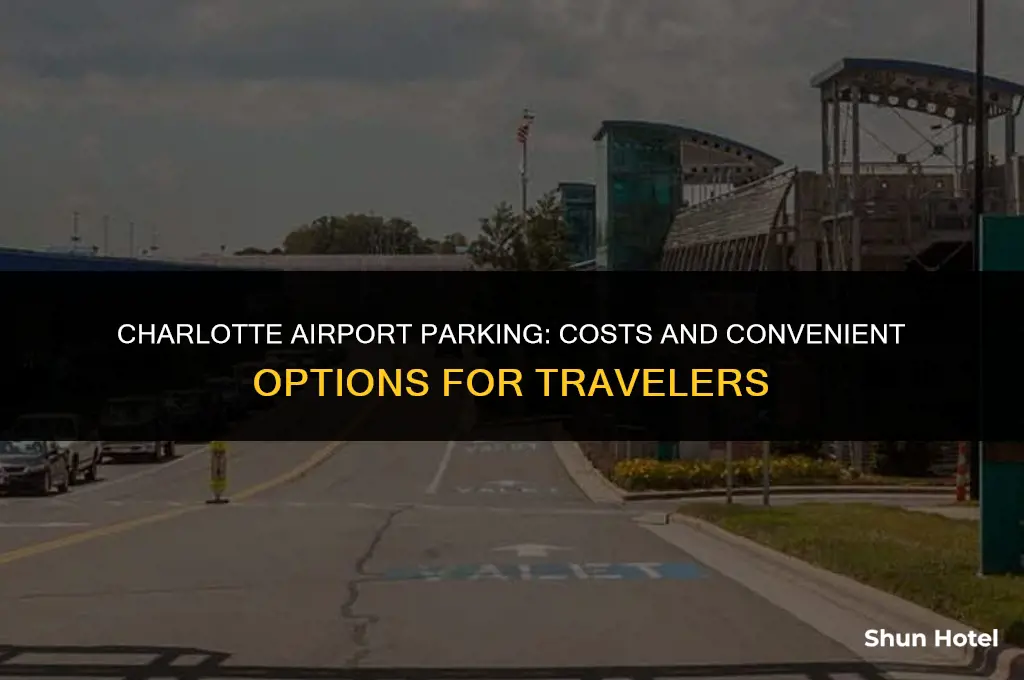 how much is airport parking in charlotte