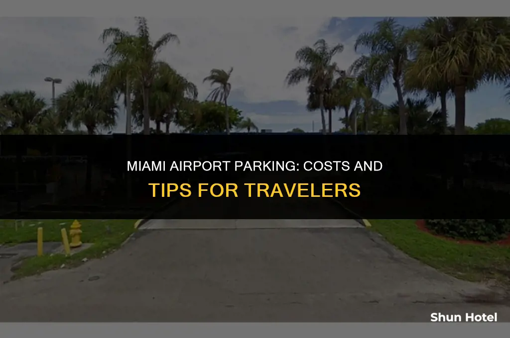 how much is airport parking in miami