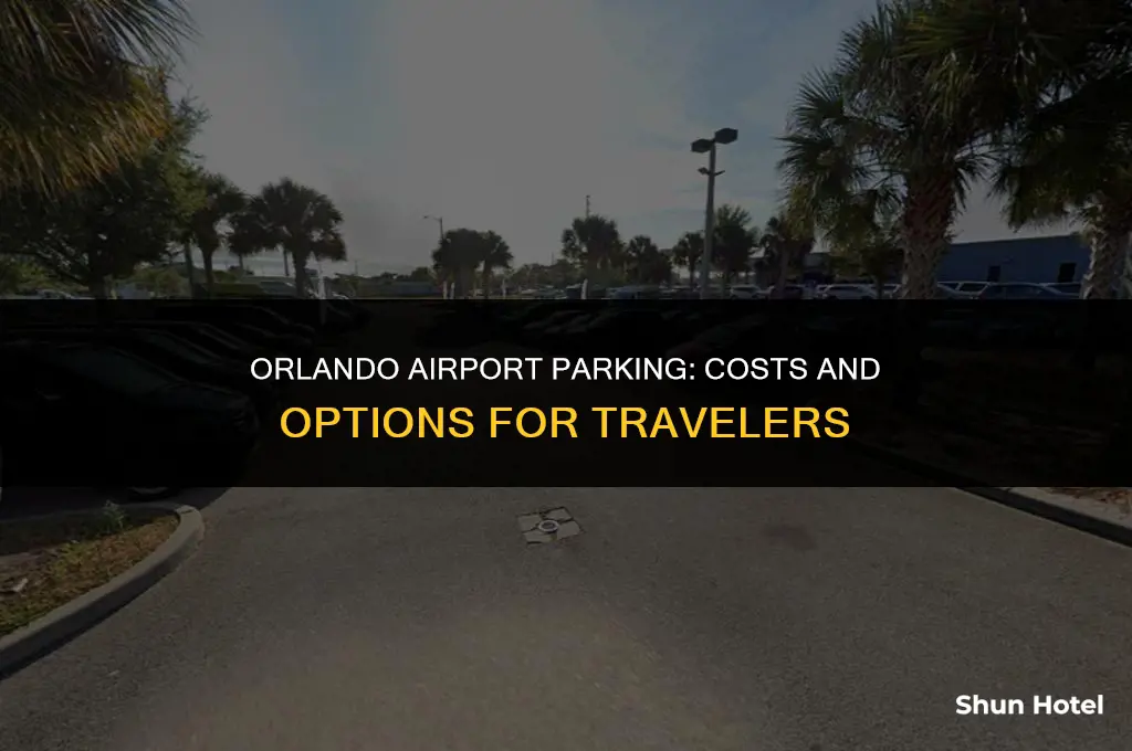 how much is airport parking in orlando