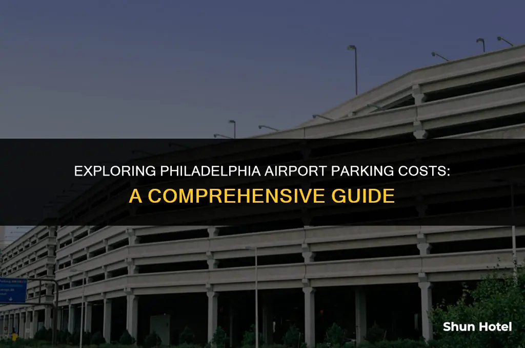 how much is airport parking in philadelphia