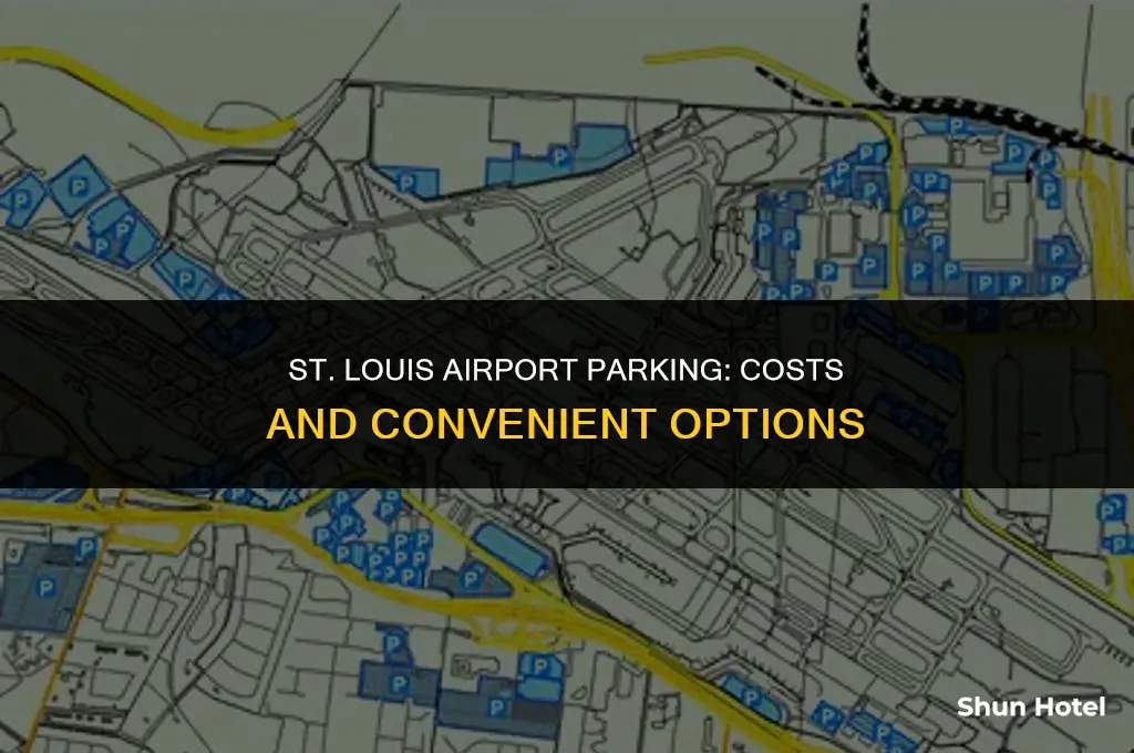 how much is airport parking in st louis