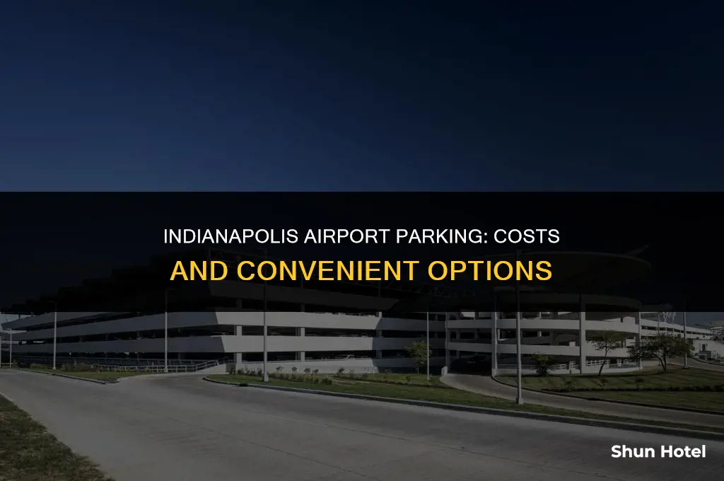 how much is airport parking indianapolis