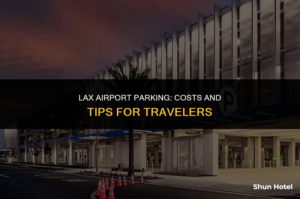 how much is airport parking lax