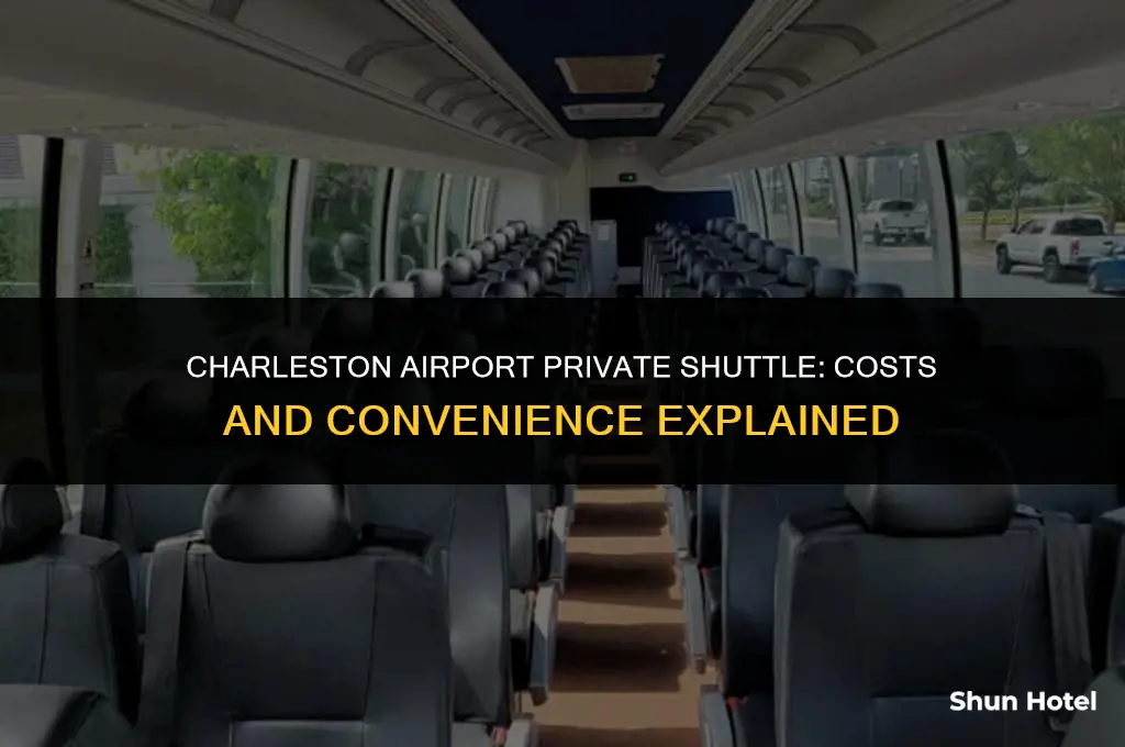 how much is airport private shuttle charleston