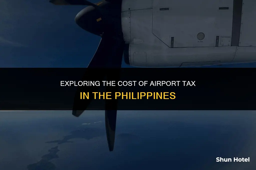 how much is airport tax in philippines