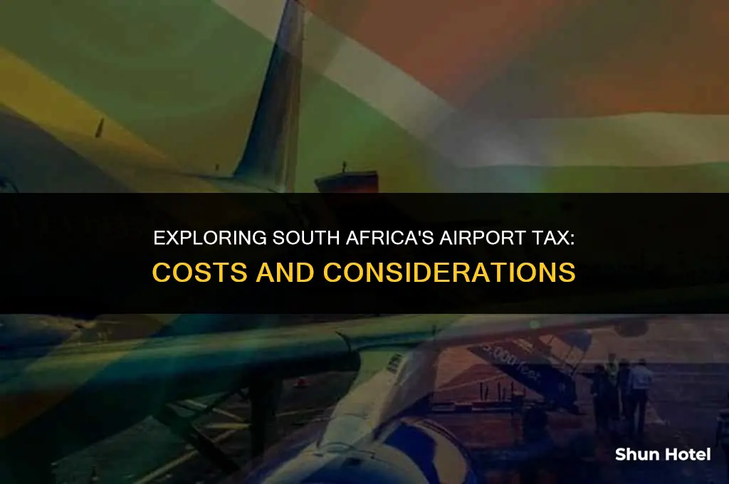 how much is airport tax in south africa