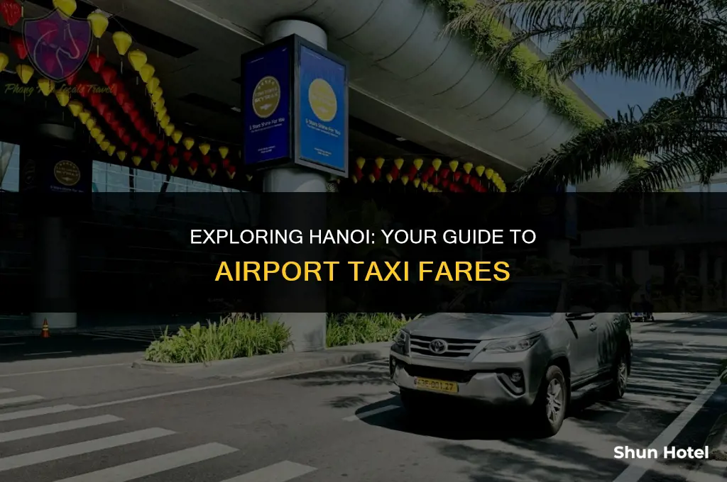 how much is airport taxi hanoi