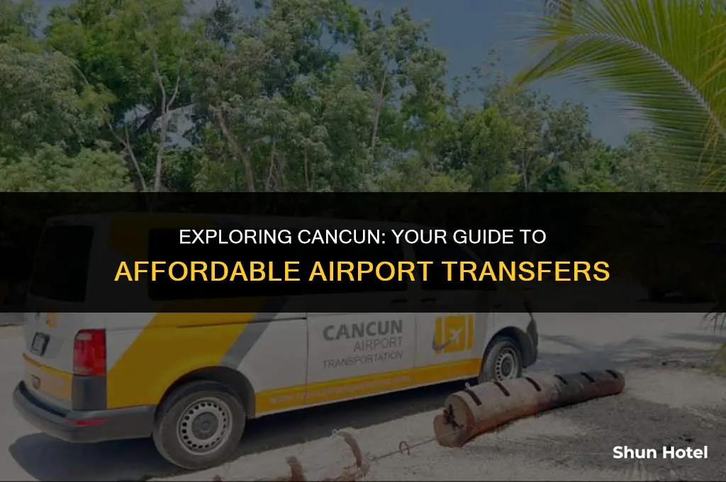 how much is airport transfer in cancun