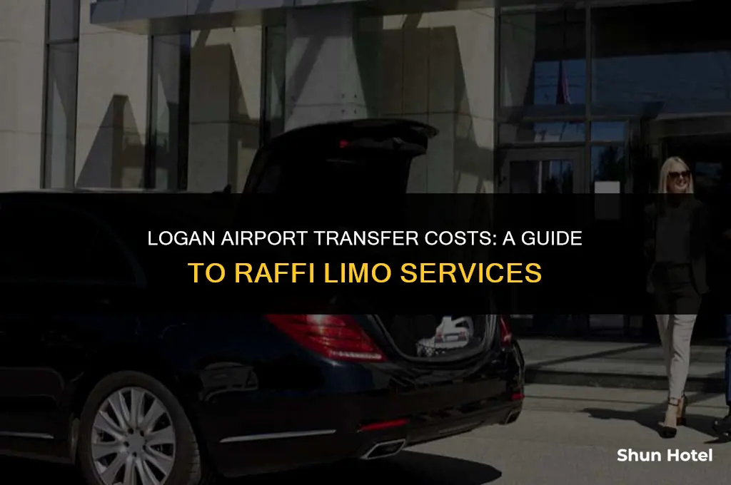 how much is airport transfer logan airport raffi limo