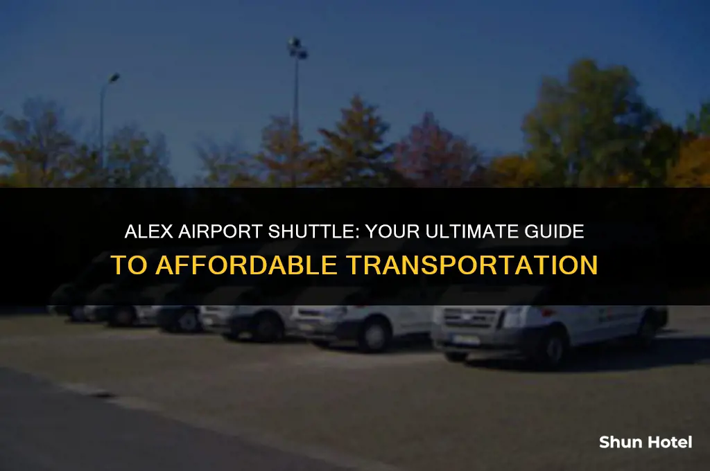 how much is alex airport shuttle