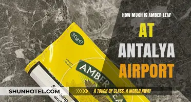 Amber Leaf Price Guide: Antalya Airport's Duty-Free Shopping Insights