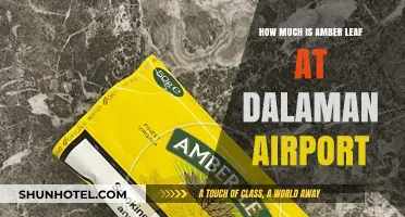 Amber Leaf Price Guide: Dalaman Airport's Duty-Free Shopping Insights