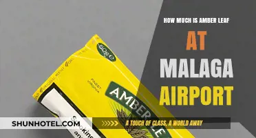 Amber Leaf Price Guide: Malaga Airport Edition