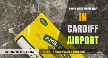 Amber Leaf at Cardiff Airport: Prices and Availability Guide