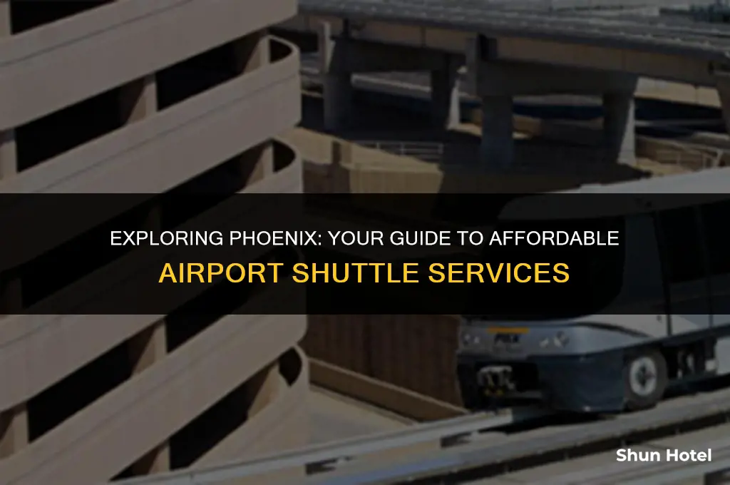 how much is an airport shuttle in phoenix