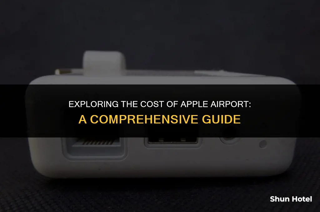 how much is an apple airport