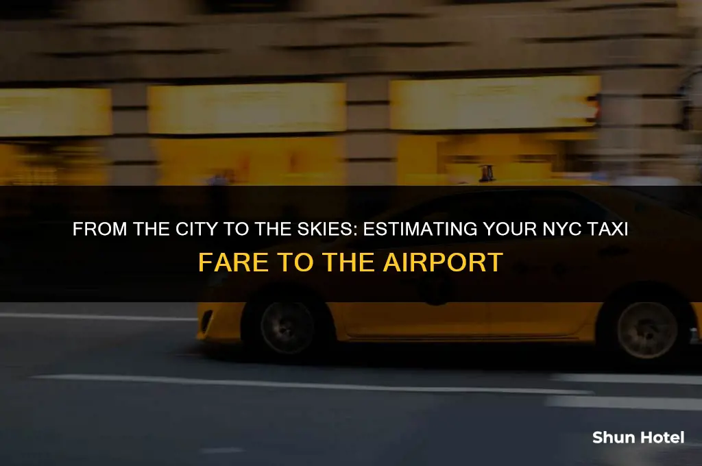 how much is an nyc taxi to the airport