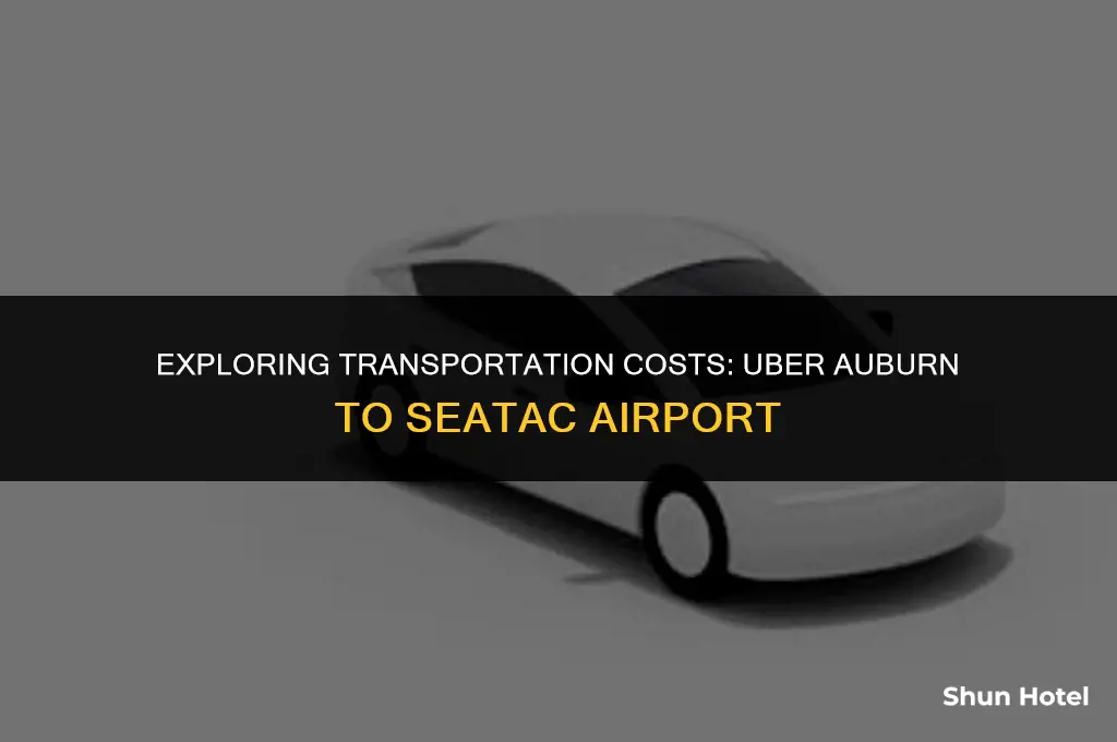 how much is an uber auburn to seatac airport