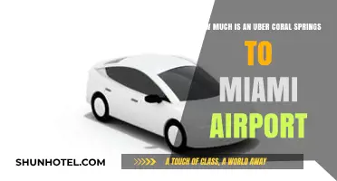 Uber Fare from Coral Springs to Miami Airport: A Comprehensive Guide