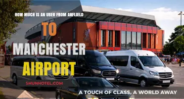 Uber Fare Guide: Anfield to Manchester Airport