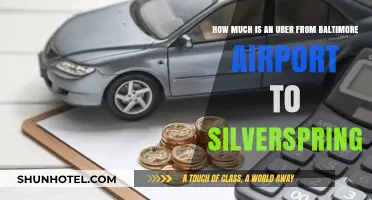 Uber Fare Guide: Baltimore Airport to Silver Spring