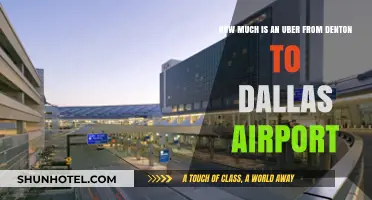 Denton to Dallas Airport Uber Cost: A Comprehensive Guide
