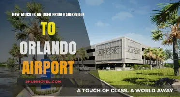 Gainesville to Orlando Airport Uber Cost: A Comprehensive Guide
