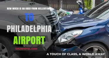 Uber Fare Guide: Hellertown to Philadelphia Airport