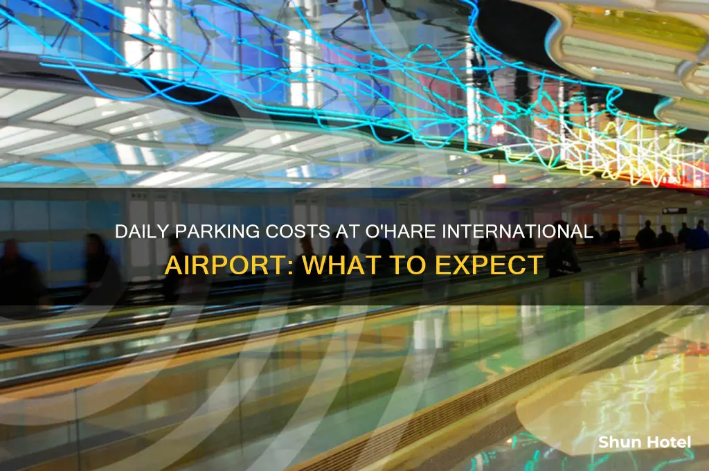 how much is daily parking in o hare international airport