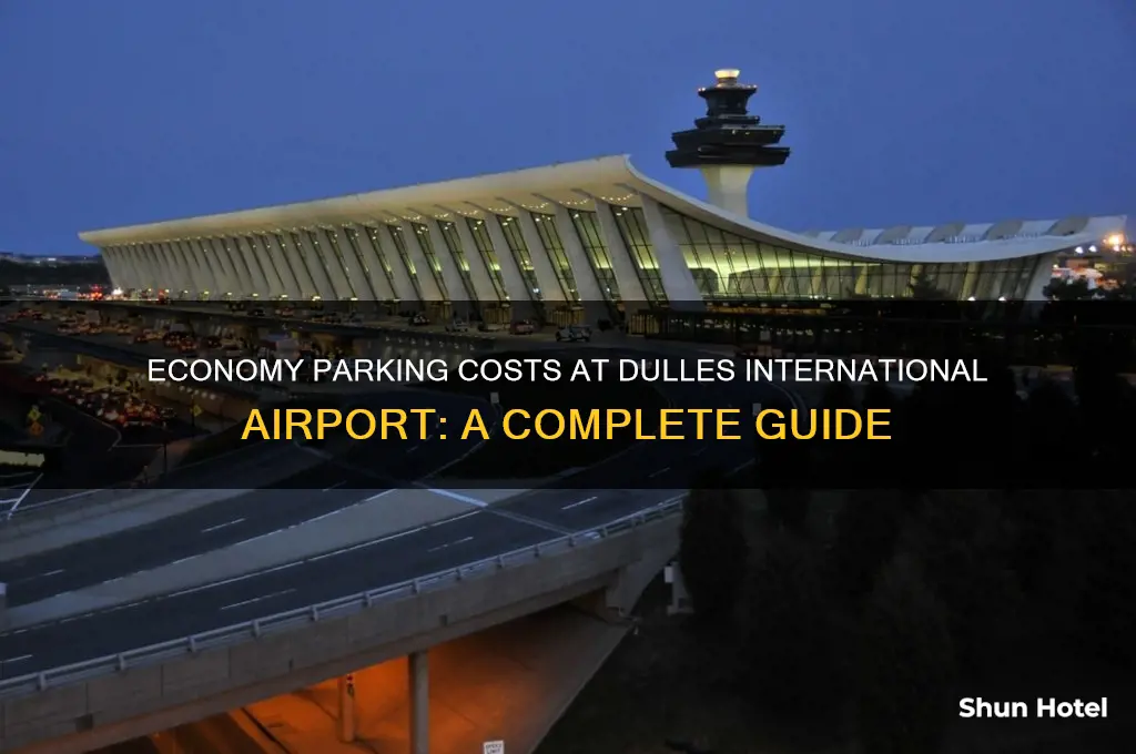 how much is economy parking at dulles international airport